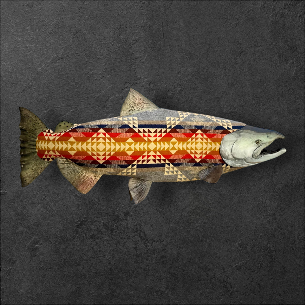 48" Chinook Salmon Replica Mount
