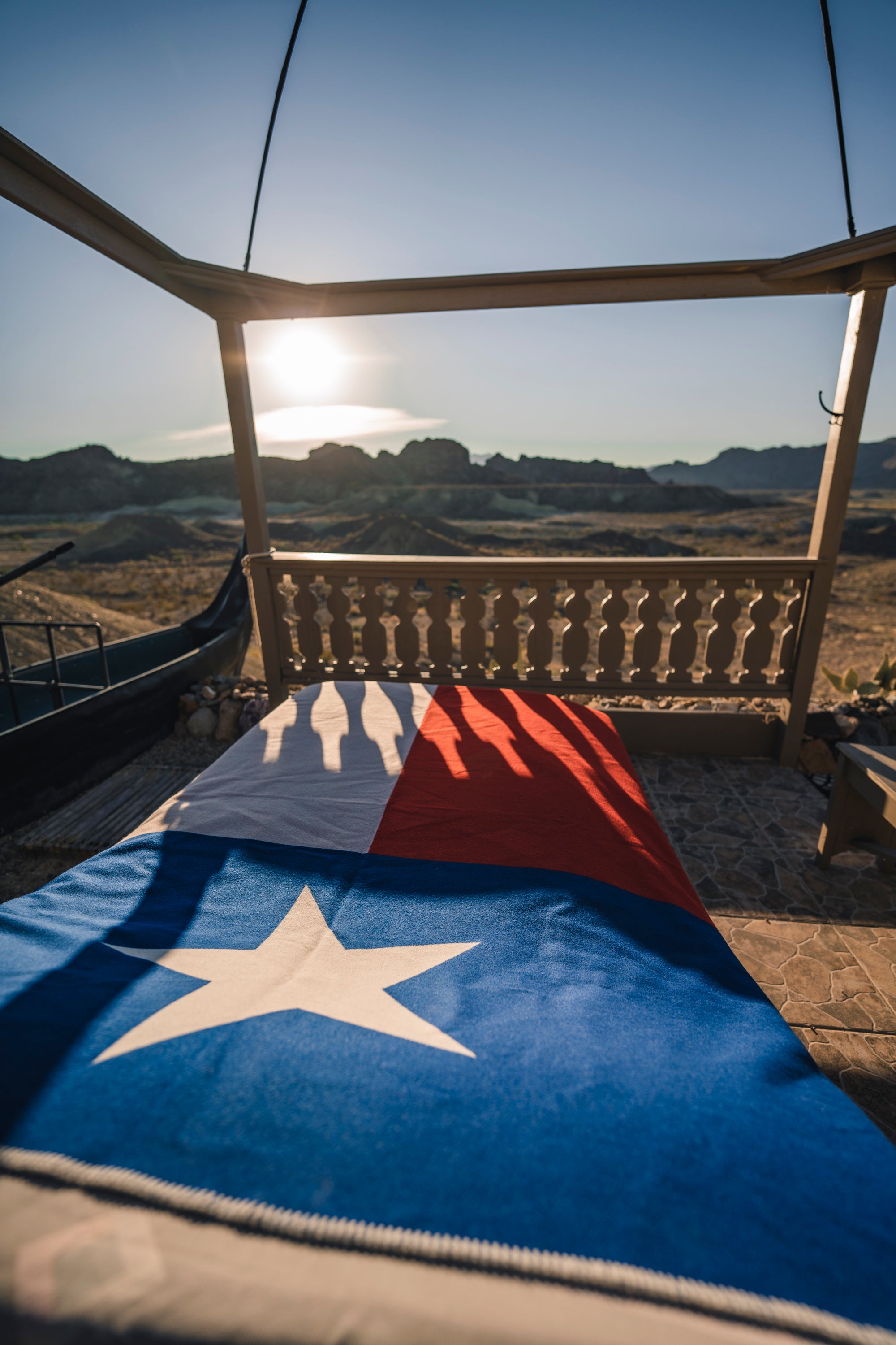 The Texas Flag Blanket