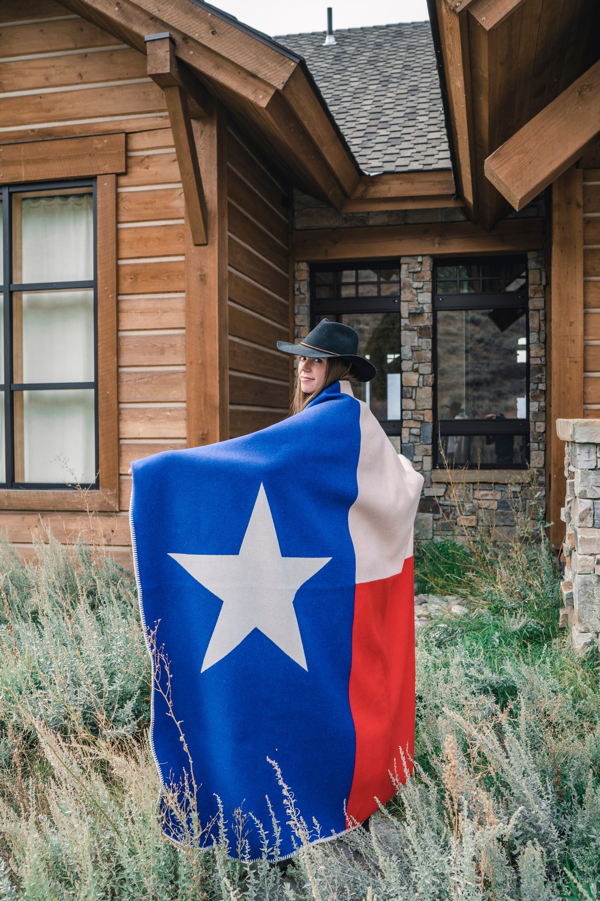 The Texas Flag Blanket