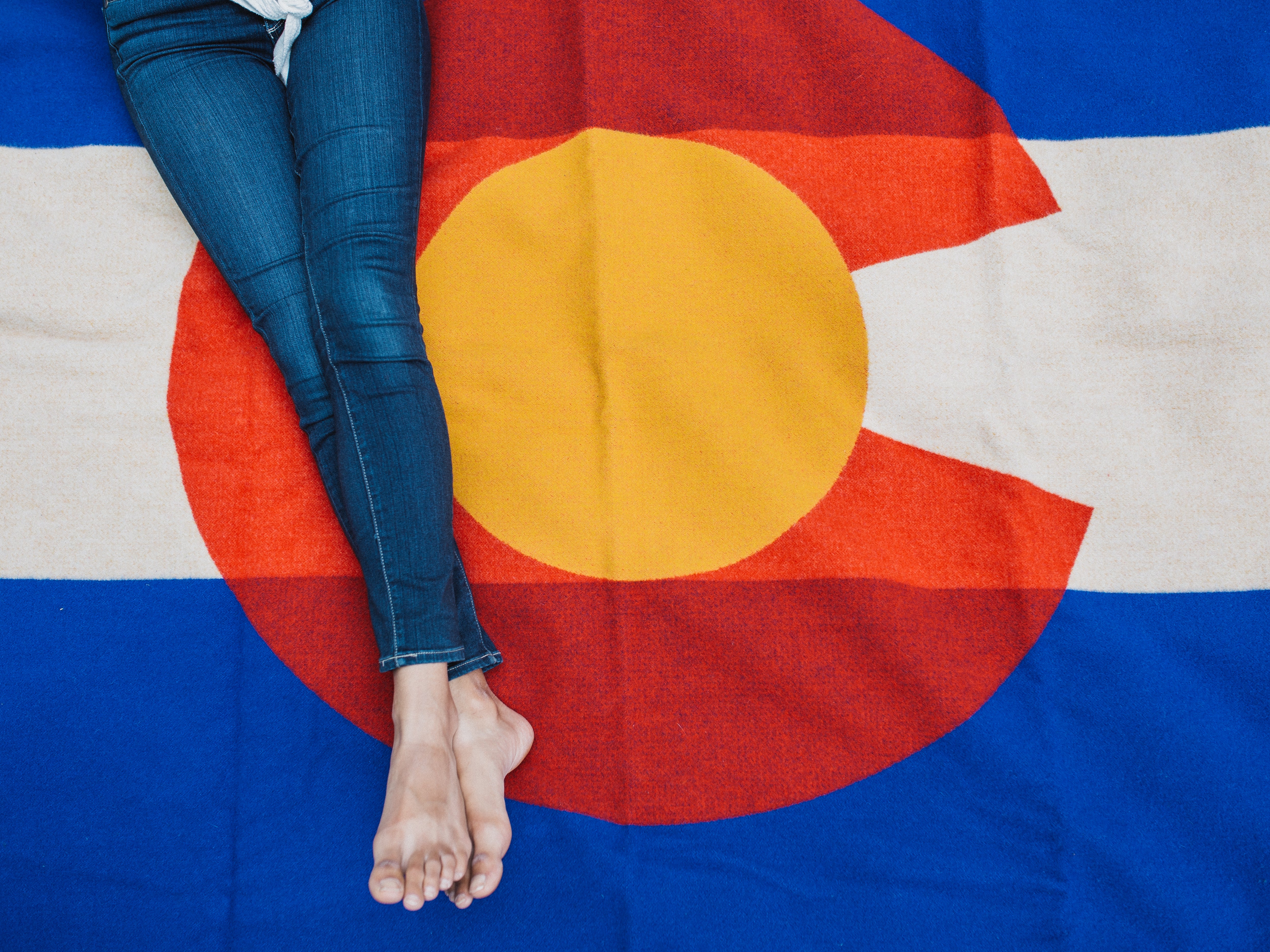 Colorado Flag Blanket